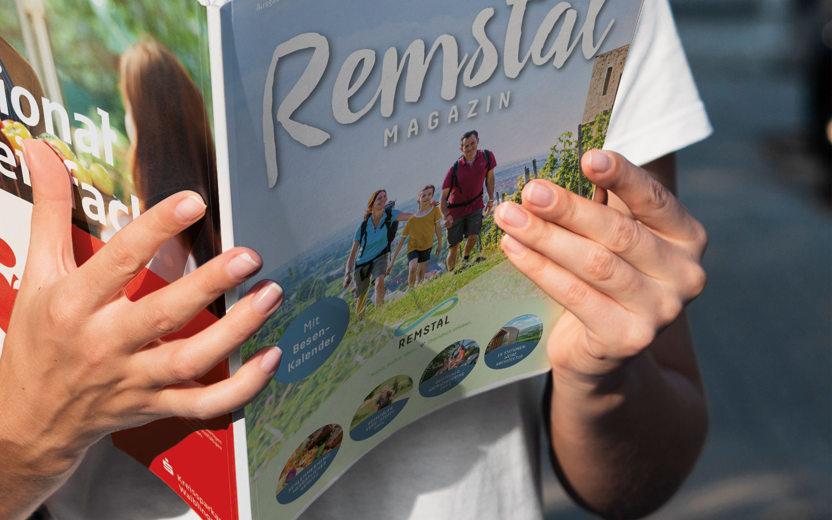 Resch & Partner Kommunikationsagentur Rems-Murr-Kreis, Projekt: Remstal Route Magazin – Communication