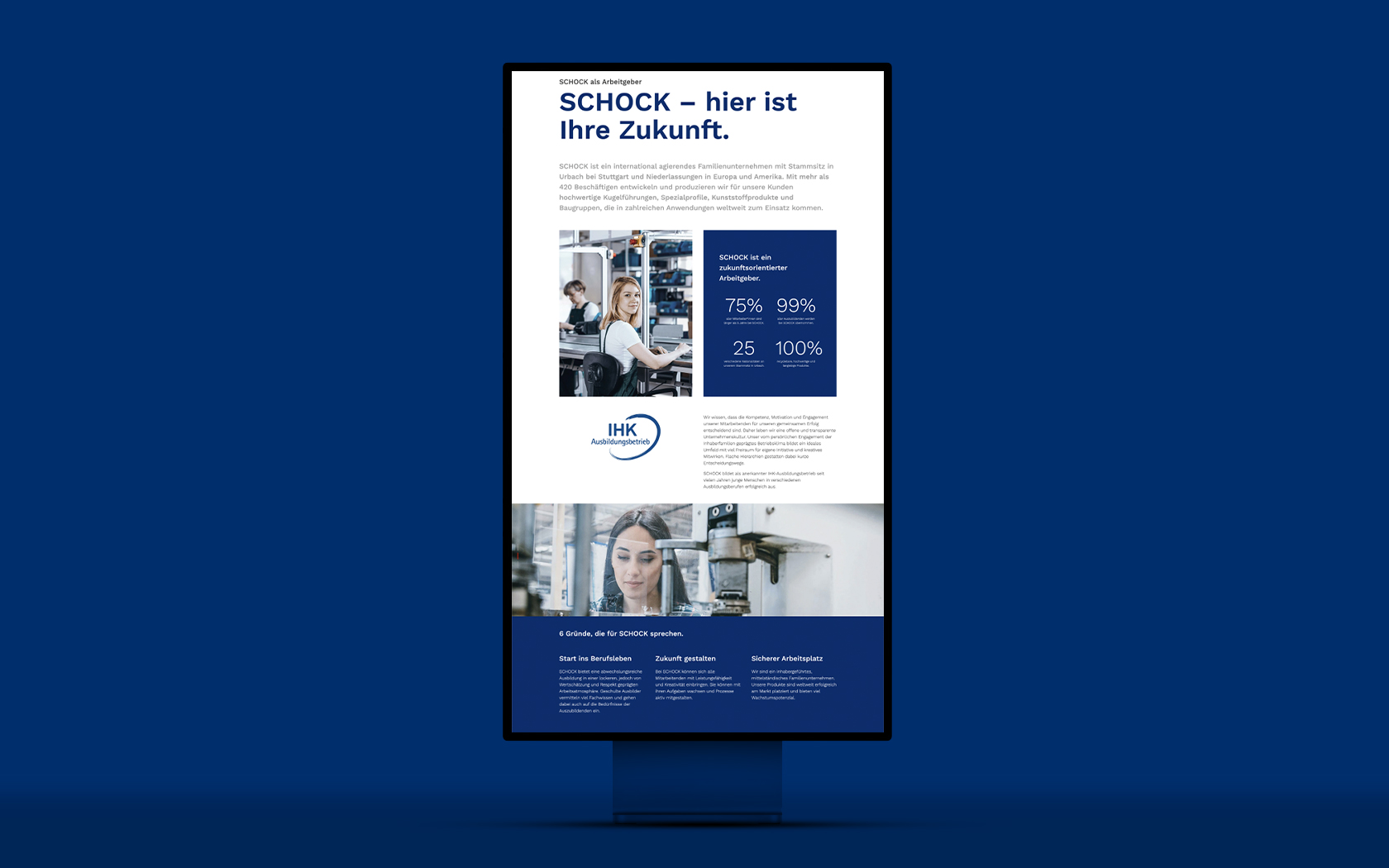 Resch & Partner Internetagentur Rems-Murr-Kreis, Projekt: Schock Group Website Relaunch – Digital
