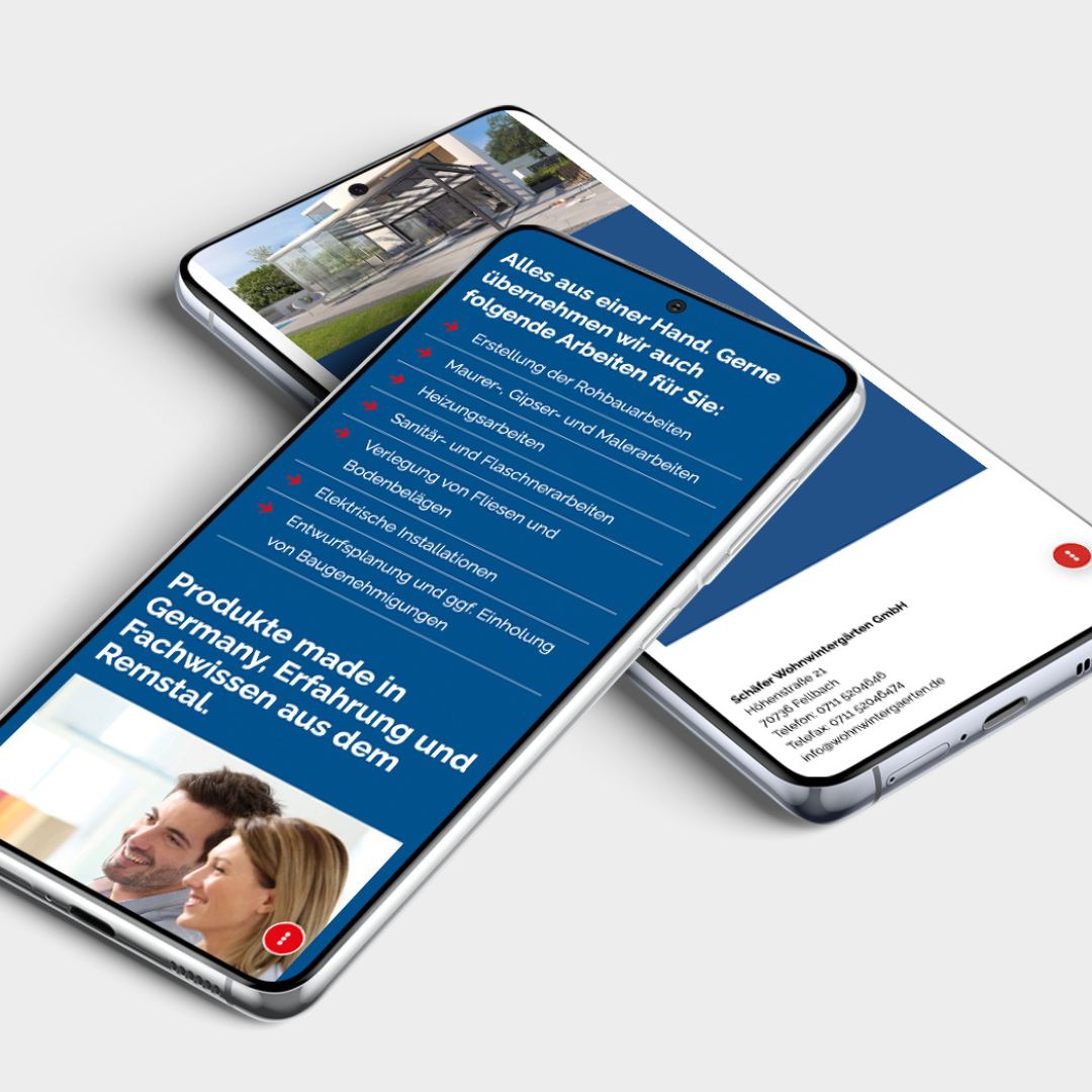 Resch & Partner Online-Agentur - Website Relaunch mobile first