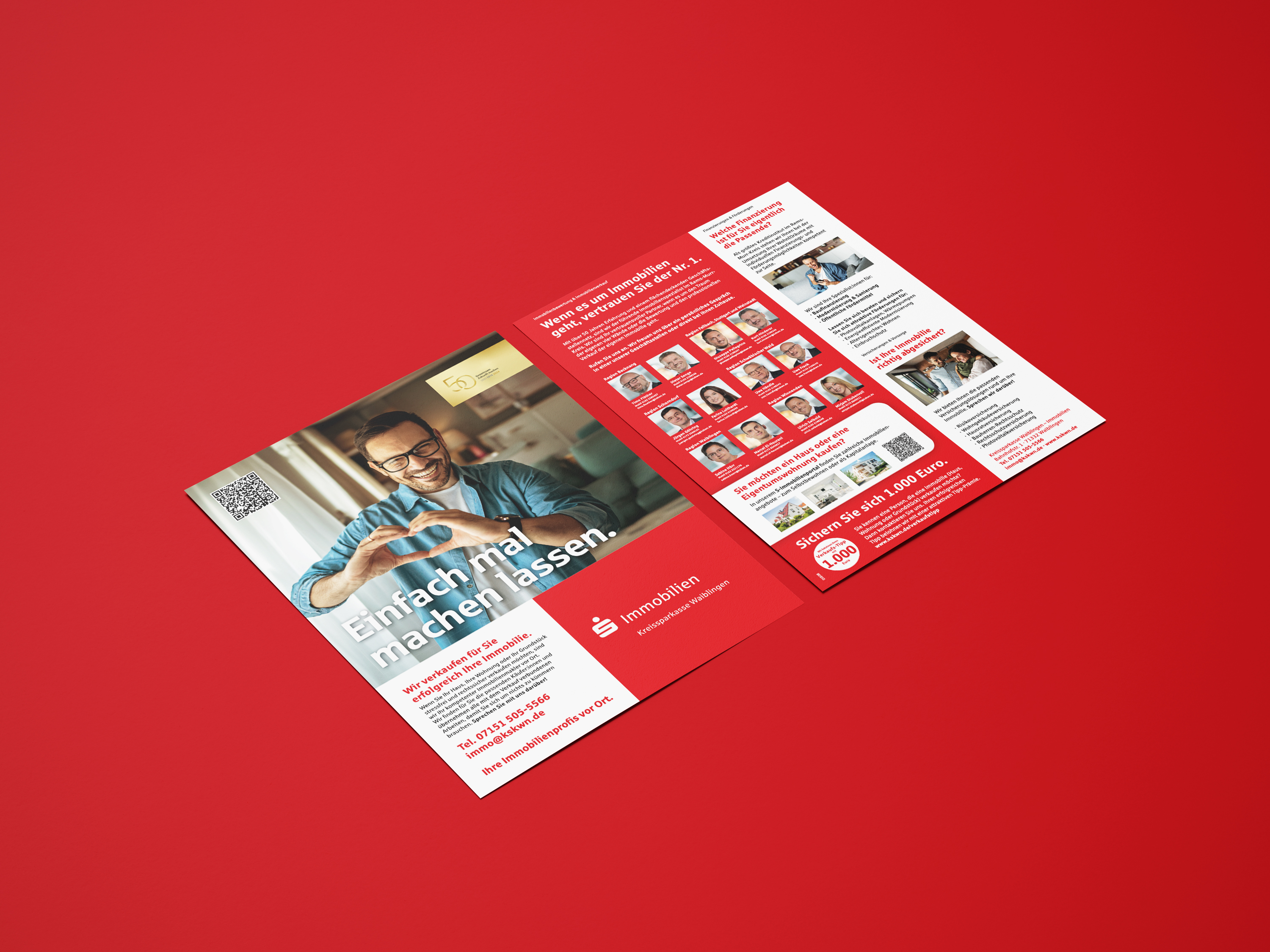 KSK Waiblingen, Immobilien Kampagne, Crossmedial Resch & Partner Werbeagentur Rems-Murr-Kreis, Projekt: KSK Waiblingen, Immobilien Kampagne, Crossmedial