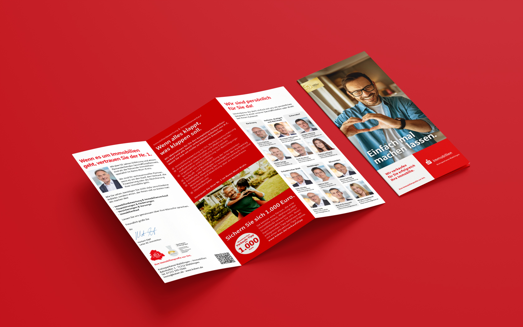 KSK Waiblingen, Immobilien Kampagne, Crossmedial Resch & Partner Werbeagentur Rems-Murr-Kreis, Projekt: KSK Waiblingen, Immobilien Kampagne, Crossmedial